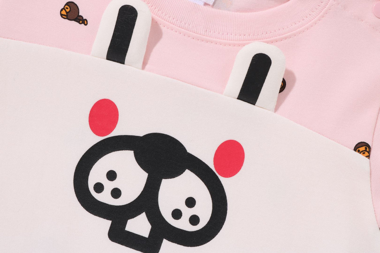BAPE BABY MILO MONOGRAM臉友連身衣