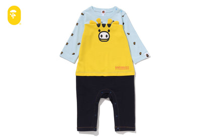 BAPE BABY MILO MONOGRAM臉友連身衣