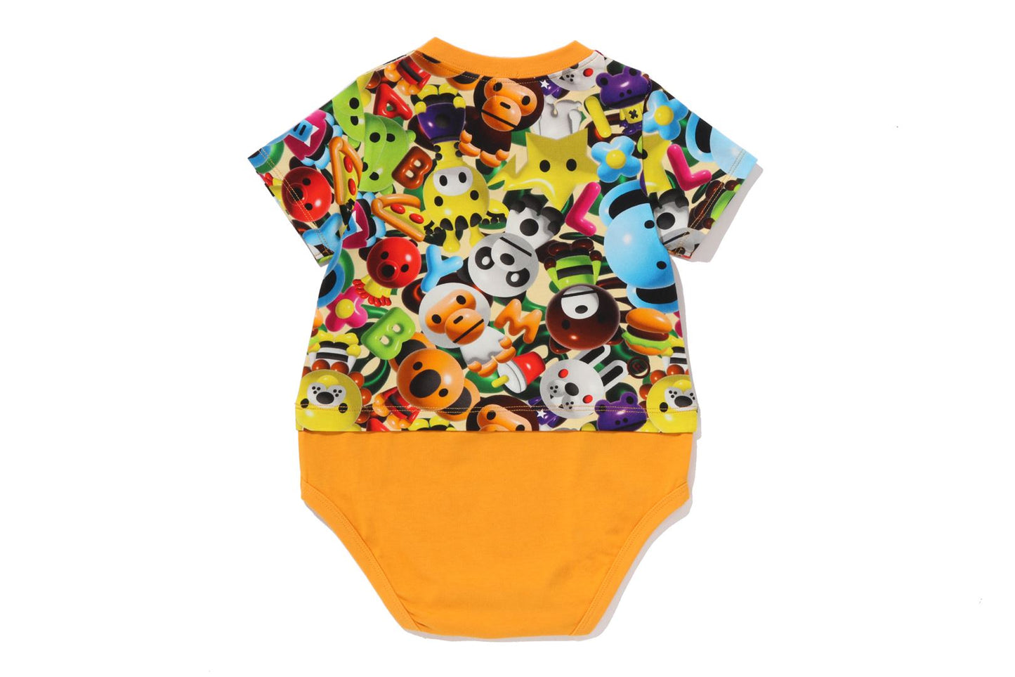 BAPE 3D MILO ALL FRIENDS 層次式連身衣