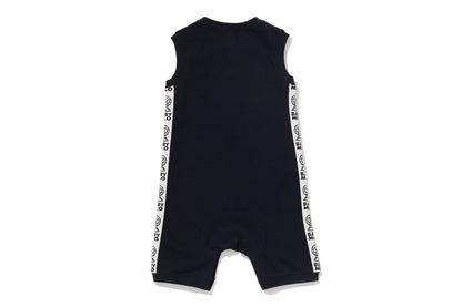 BAPE BABY MILO LINE TAPE ROMPERS