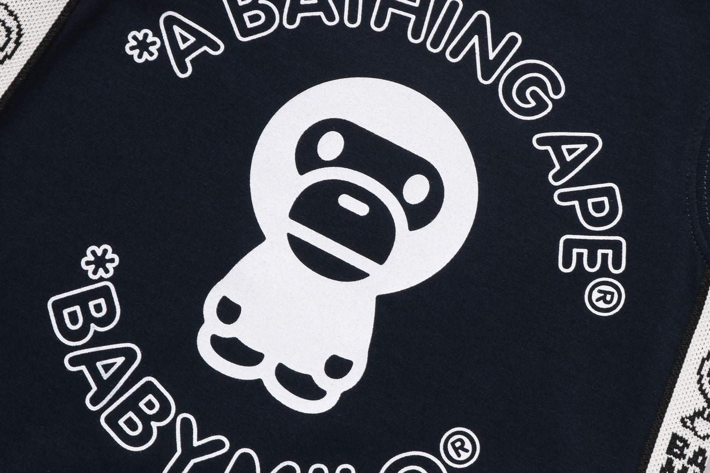 BAPE BABY MILO LINE TAPE ROMPERS