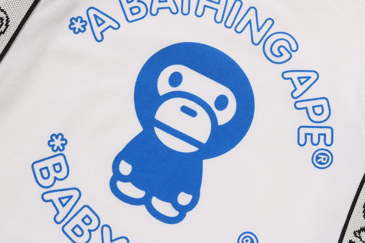 BAPE BABY MILO LINE TAPE ROMPERS