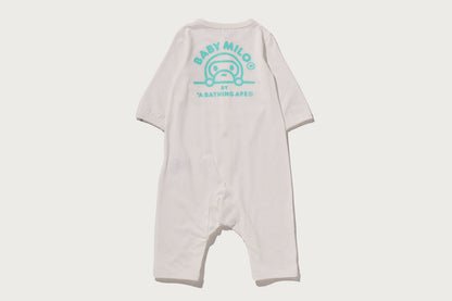BAPE BABY MILO ONE POINT ROMPERS