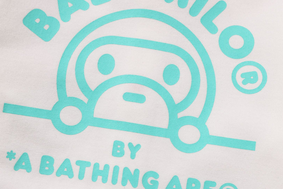 BAPE BABY MILO ONE POINT ROMPERS