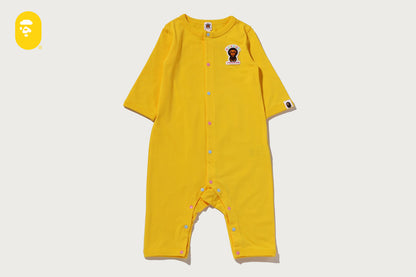 BAPE BABY MILO ONE POINT ROMPERS