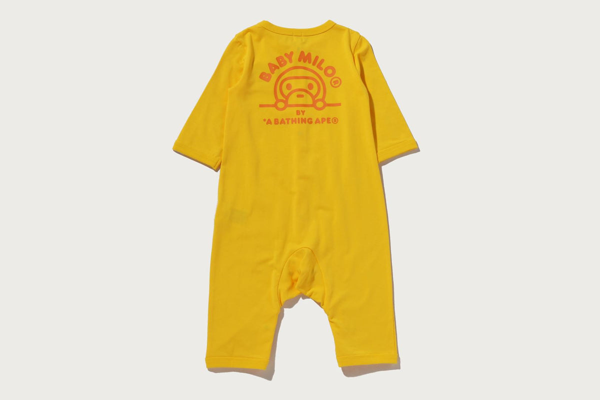 BAPE BABY MILO ONE POINT ROMPERS