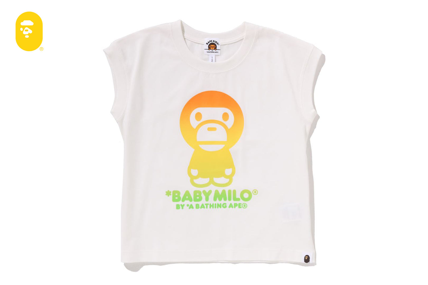 BAPE BABY MILO 漸層印花寬鬆版背心