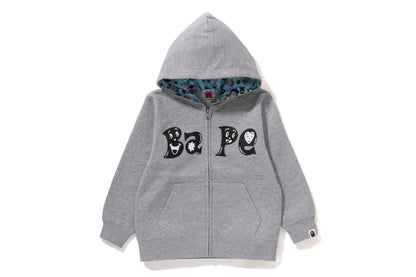 BAPE KIDS X CHOCOMOO ZIP HOODIE