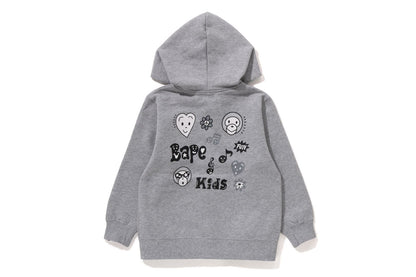 BAPE KIDS X CHOCOMOO ZIP HOODIE