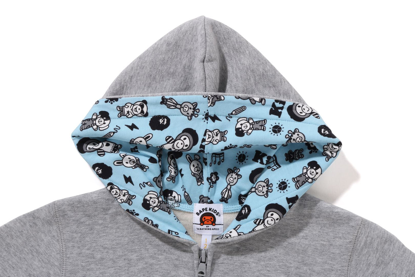 BAPE KIDS X CHOCOMOO ZIP HOODIE