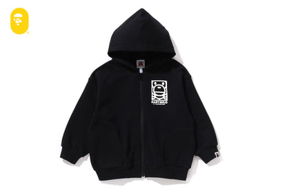 BAPE SQUARE MILO 寬鬆版拉鍊連帽外套