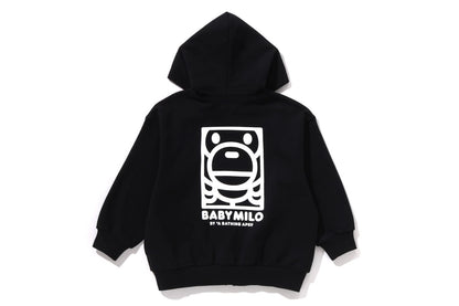 BAPE SQUARE MILO 寬鬆版拉鍊連帽外套