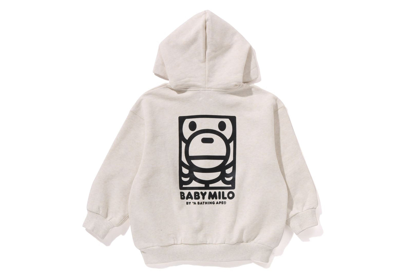 BAPE SQUARE MILO 寬鬆版拉鍊連帽外套