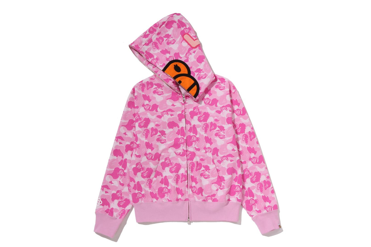 BAPE BABY LISA ABC CAMO 全拉鍊連帽外套