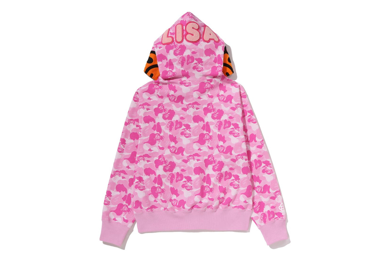 BAPE BABY LISA ABC CAMO 全拉鍊連帽外套
