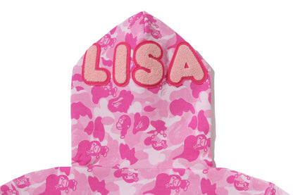 BAPE BABY LISA ABC CAMO 全拉鍊連帽外套