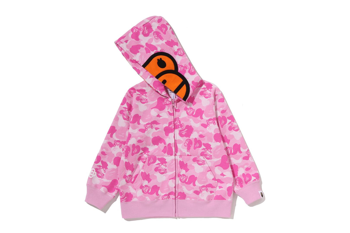 BAPE BABY LISA ABC CAMO ZIP HOODIE