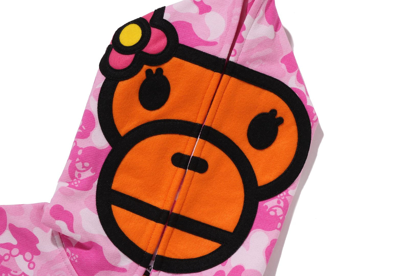 BAPE BABY LISA ABC CAMO ZIP HOODIE