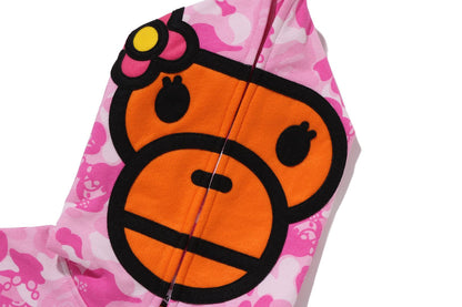 BAPE BABY LISA ABC CAMO ZIP HOODIE