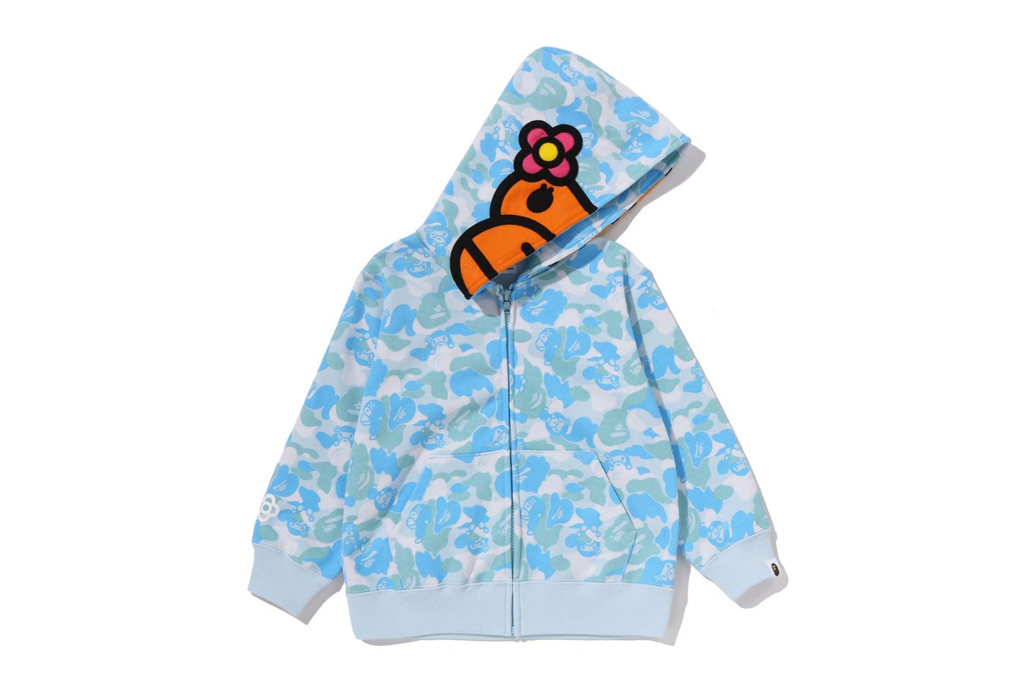 BAPE BABY LISA ABC CAMO ZIP HOODIE