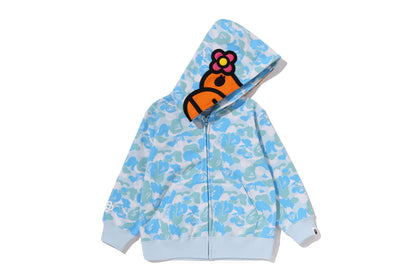 BAPE BABY LISA ABC CAMO ZIP HOODIE