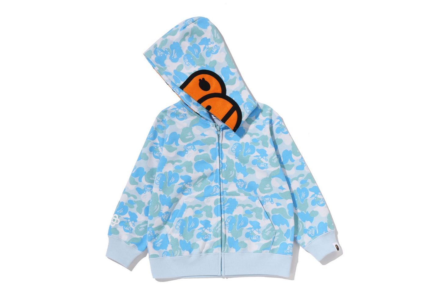 BAPE BABY LISA ABC CAMO ZIP HOODIE