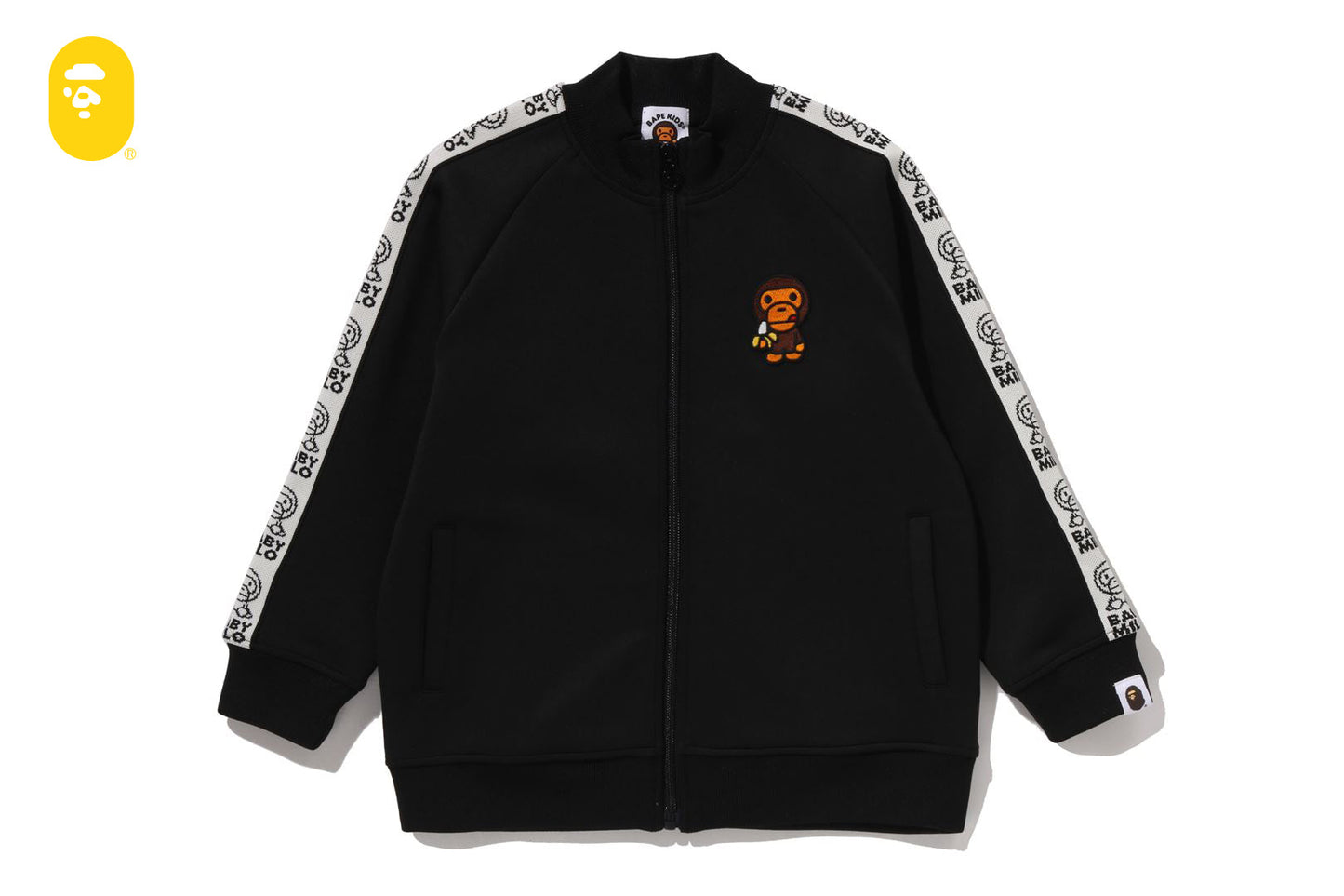 BAPE BABY MILO LINE TAPE TRACK JACKET