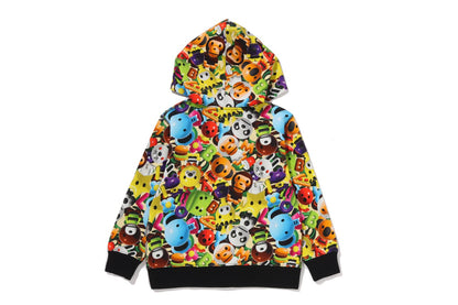 BAPE 3D MILO ALL FRIENDS ZIP HOODIE