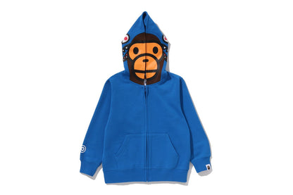 BAPE MILO SHARK ZIP HOODIE