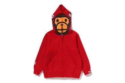 BAPE MILO SHARK ZIP HOODIE