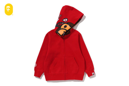 BAPE MILO SHARK ZIP HOODIE