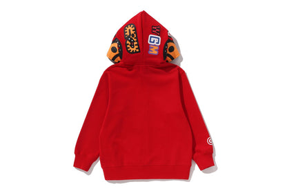 BAPE MILO SHARK ZIP HOODIE