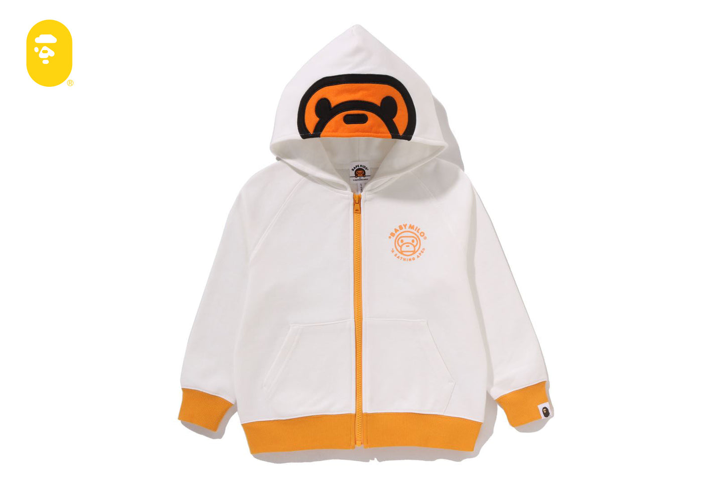 BAPE BABY MILO ZIP HOODIE
