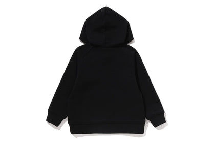BAPE BABY MILO PATTERN REVERSIBLE ZIP HOODIE