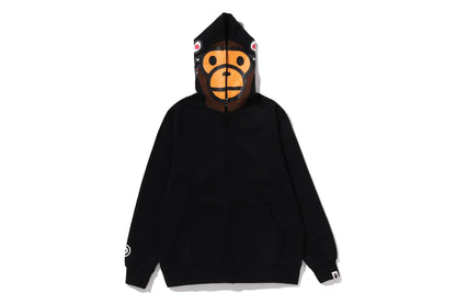 BAPE MILO SHARK ZIP HOODIE