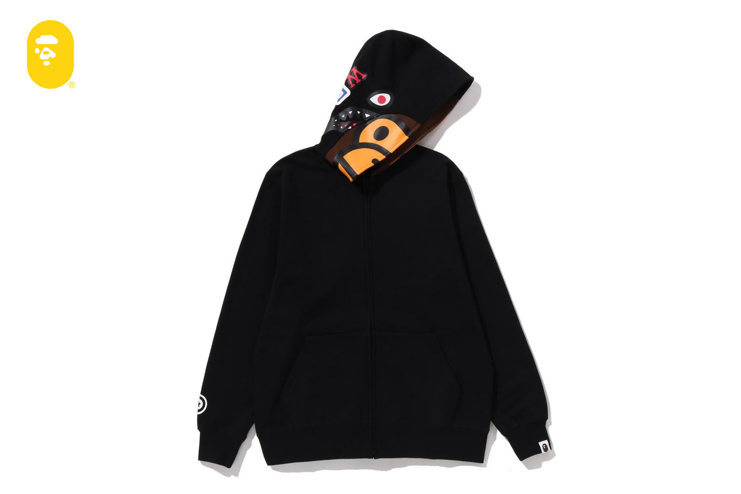 BAPE MILO SHARK ZIP HOODIE