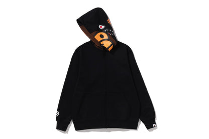 BAPE MILO SHARK ZIP HOODIE
