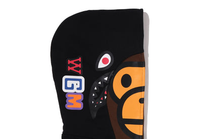 BAPE MILO SHARK ZIP HOODIE