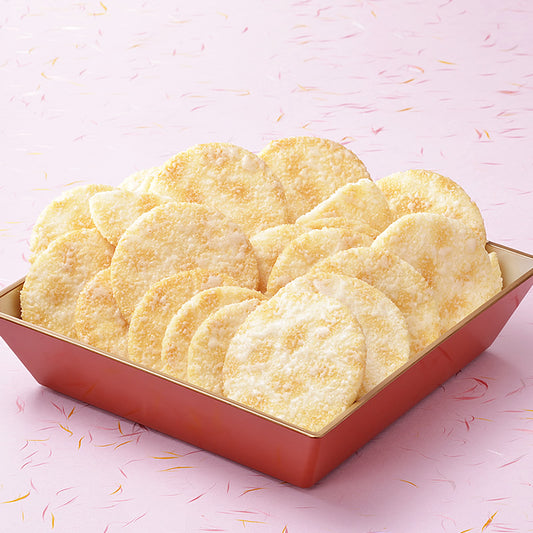 小倉山莊 不分級砂糖裹仙貝 定家之月和三盆風味（250g）