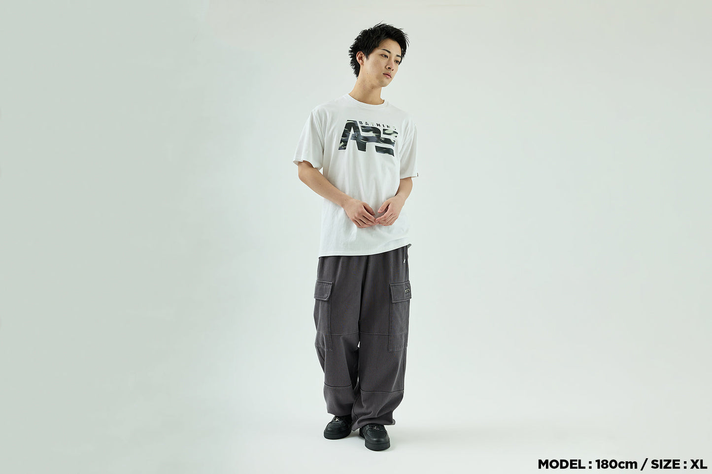 BAPE 螢幕迷彩戰術標誌短袖T恤
