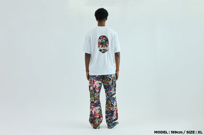 BAPE HYBRID CAMO APE HEAD 寬鬆版短袖T恤