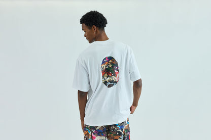 BAPE HYBRID CAMO APE HEAD 寬鬆版短袖T恤