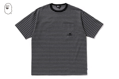 BAPE STRIPE PRINT TEE #1