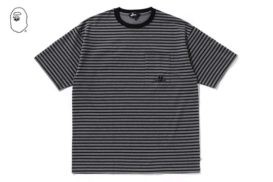 BAPE STRIPE PRINT TEE #1