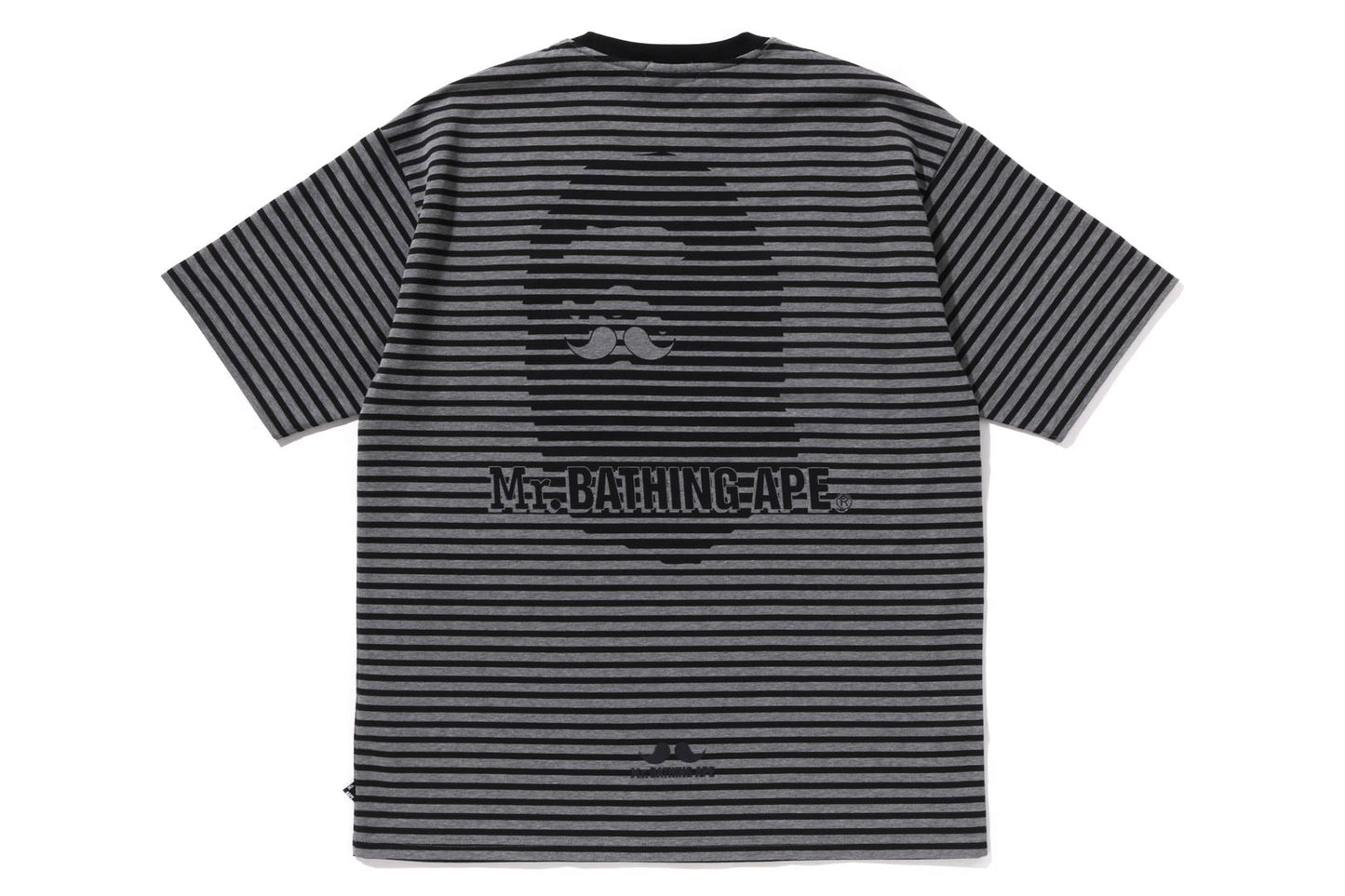 BAPE STRIPE PRINT TEE #1