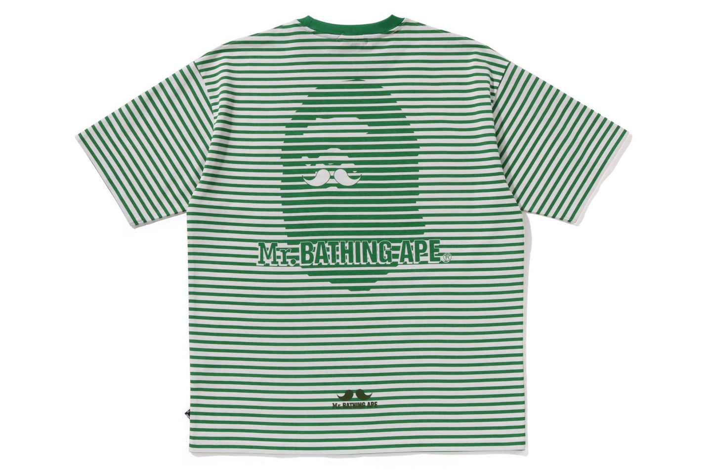 BAPE STRIPE PRINT TEE #1