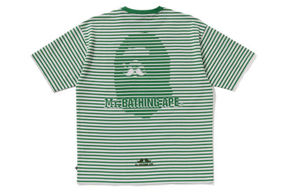BAPE STRIPE PRINT TEE #1