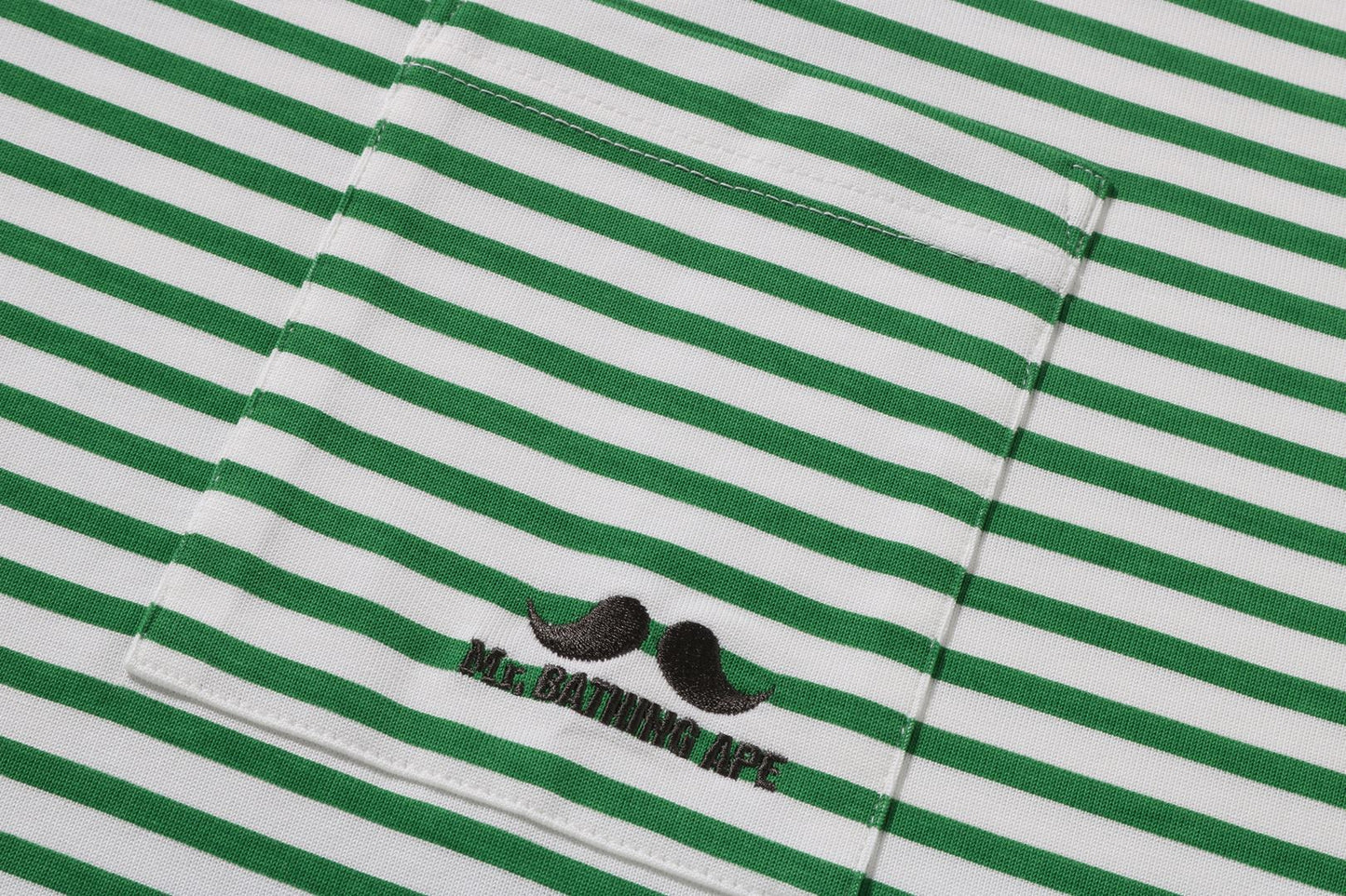 BAPE STRIPE PRINT TEE #1