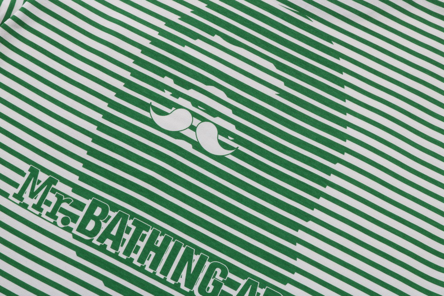 BAPE STRIPE PRINT TEE #1