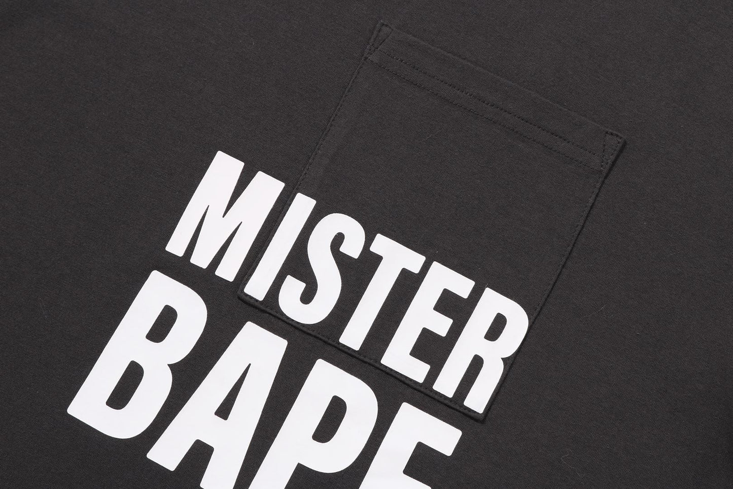 BAPE PRINT POCKET TEE